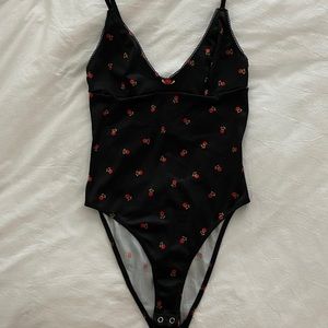 F21 Rose Bodysuit